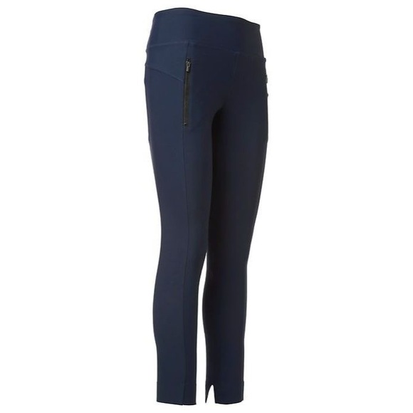 Athleta Pants - Athleta Stellar Tight L, Navy